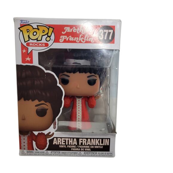 Funko Pops Aretha Franklin Queen Of Soul Pop Rocks #377  11826-1M5 - Picture 3 of 3